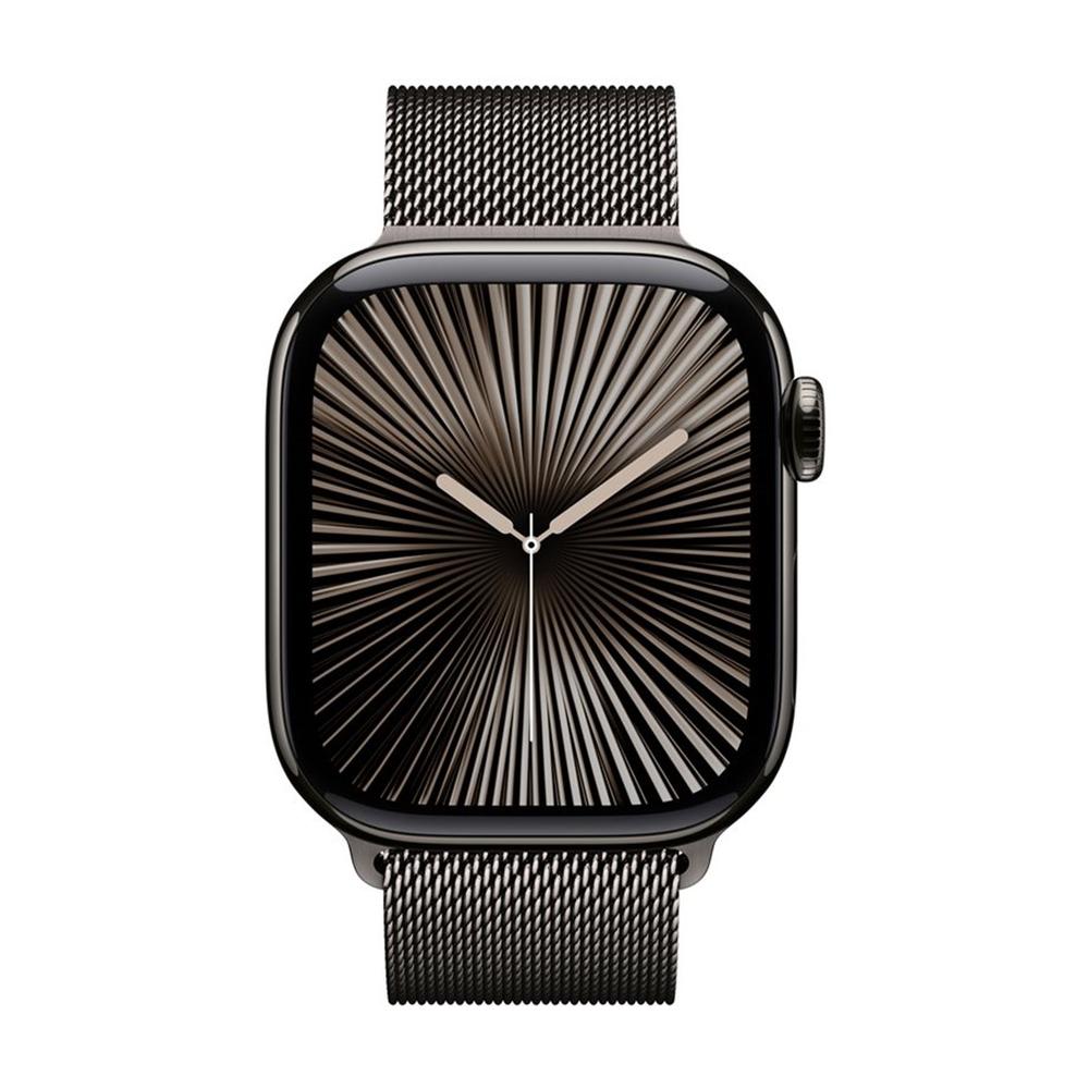 Apple Watch Series 10 GPS + Cellular 42mm Titanio con Correa Milanese Loop