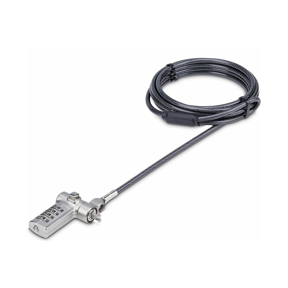 Cable de Seguridad StarTech.com para Portátil 2m con Combinación Sin Llave