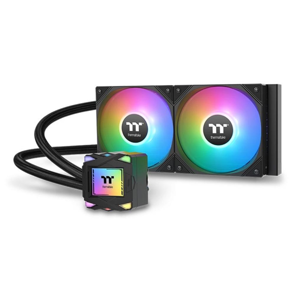 Refrigeración Líquida Thermaltake LA240 ARGB 2x120mm Negro - Alto Rendimiento y Estilo