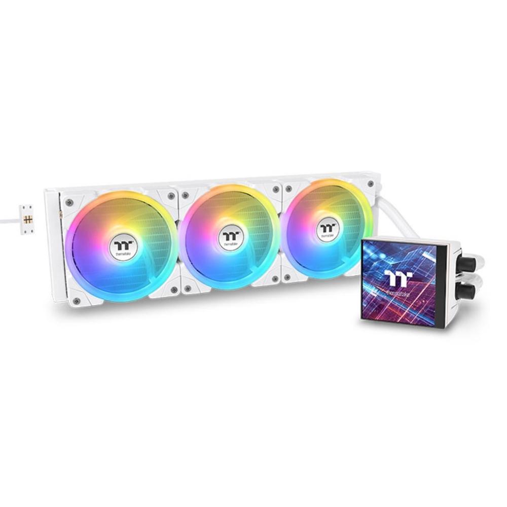 Refrigeración Líquida Thermaltake MAGFloe 420 ARGB AIO - Snow Edition, 3x 140mm