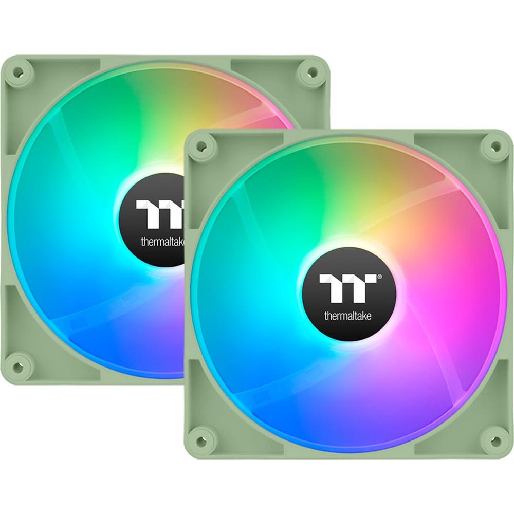 Ventilador Inverso Thermaltake CT120 ARGB 120mm - Pack de 2 Verde Matcha