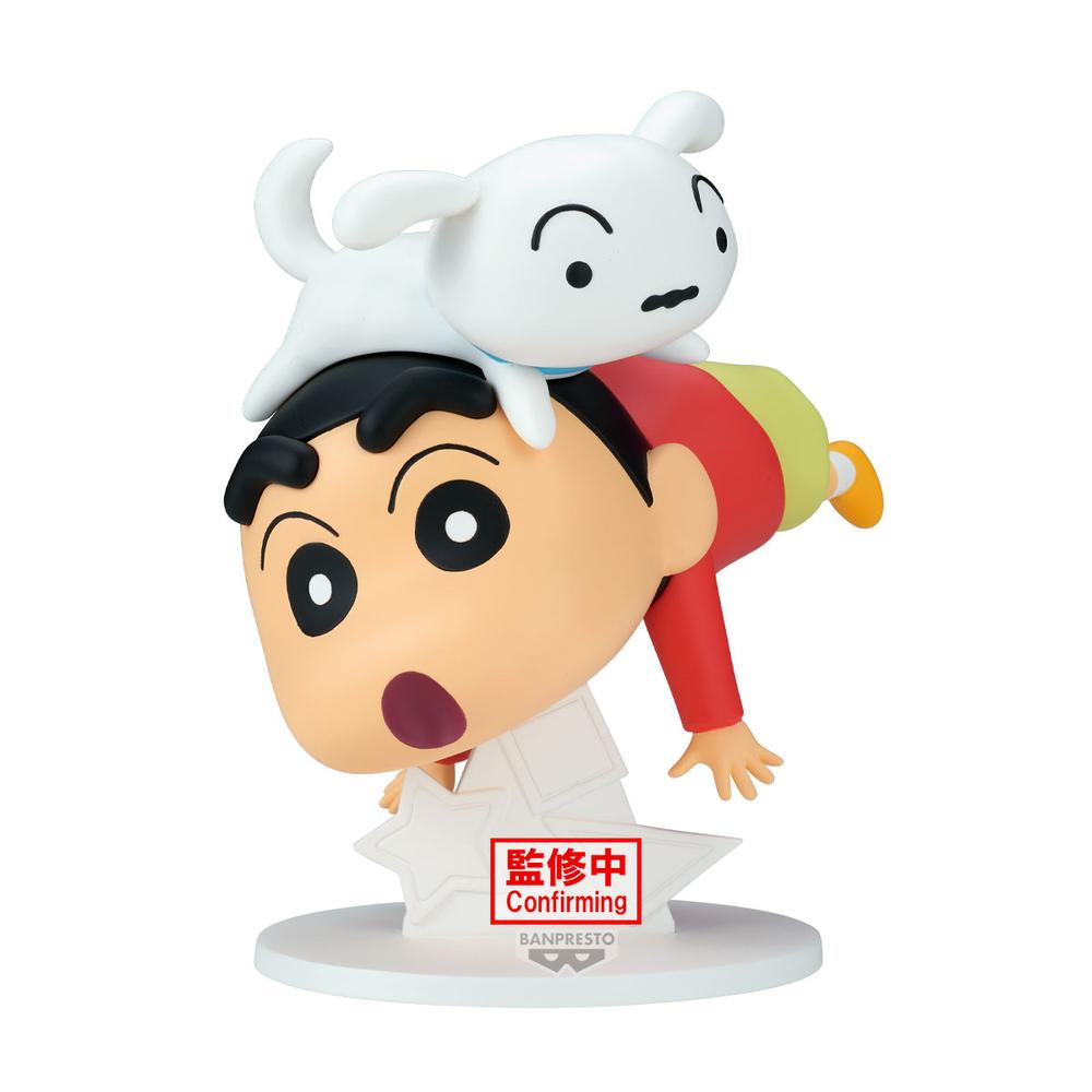 Figura Big Shinnosuke Nohara con Shiro de Banpresto - Crayon Shin-chan