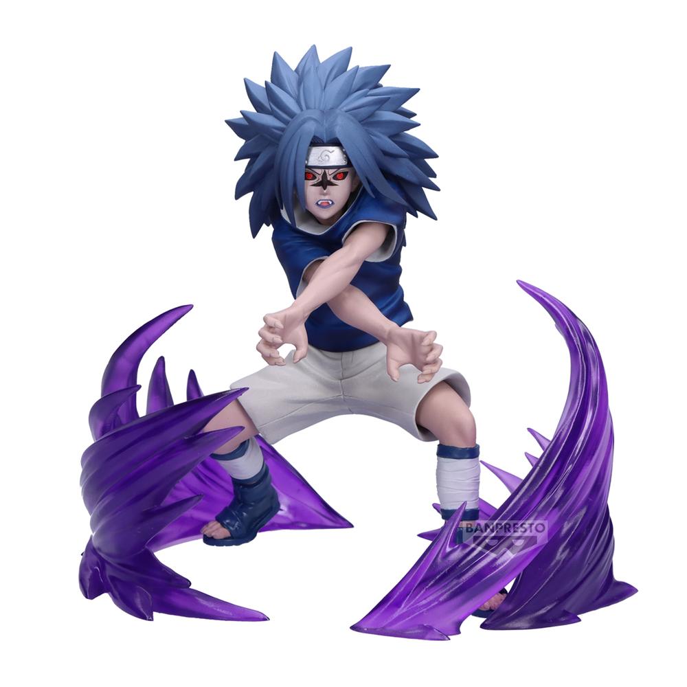 Figura Sasuke Uchiha 15cm Vibration Stars - Naruto 72 Series de Banpresto