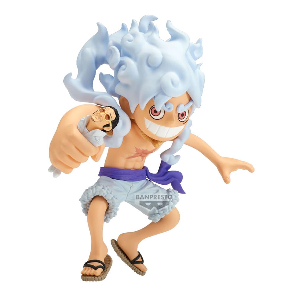 Figura Banpresto One Piece Mega World Collectable Monkey D. Luffy vs Borsalino 13 cm