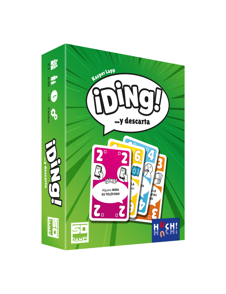 Ding: El Juego de Cartas Rápido para 2-7 Jugadores