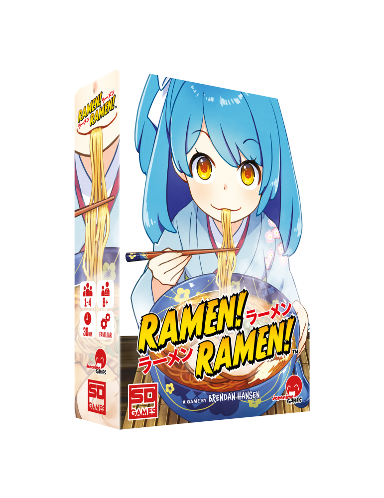 Juego de Mesa RAMEN! RAMEN! - Conviértete en el Mejor Chef de Ramen