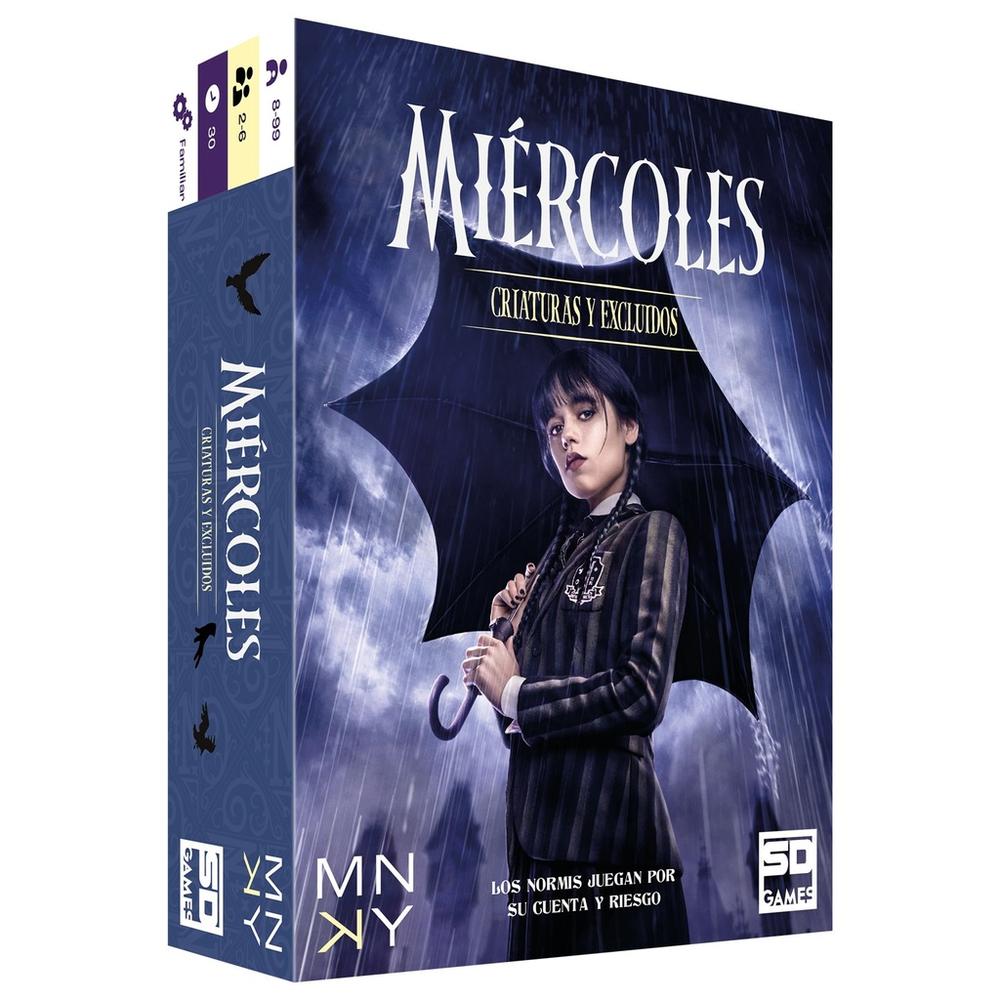 Miércoles: Criaturas y Excluidos - Juego de Estrategia y Sorpresas