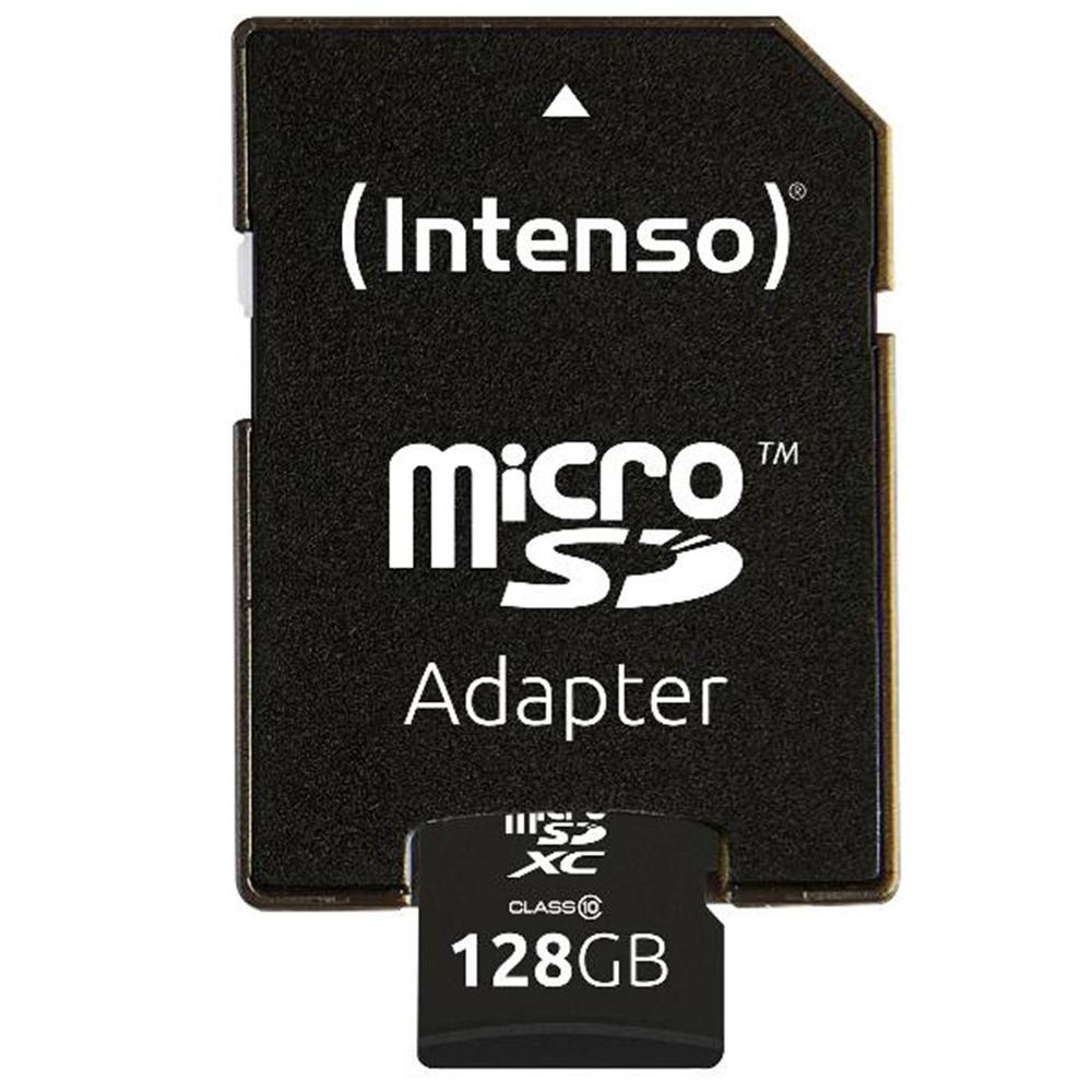 Tarjeta MicroSDXC Clase 10 de 128 GB con Adaptador SD