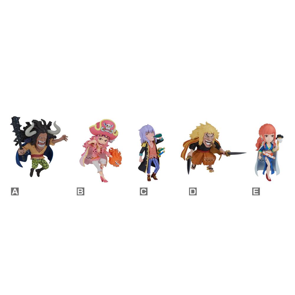 Figura Banpresto One Piece World Collectable Figure God Valley Incident 2 Unidad Aleatoria
