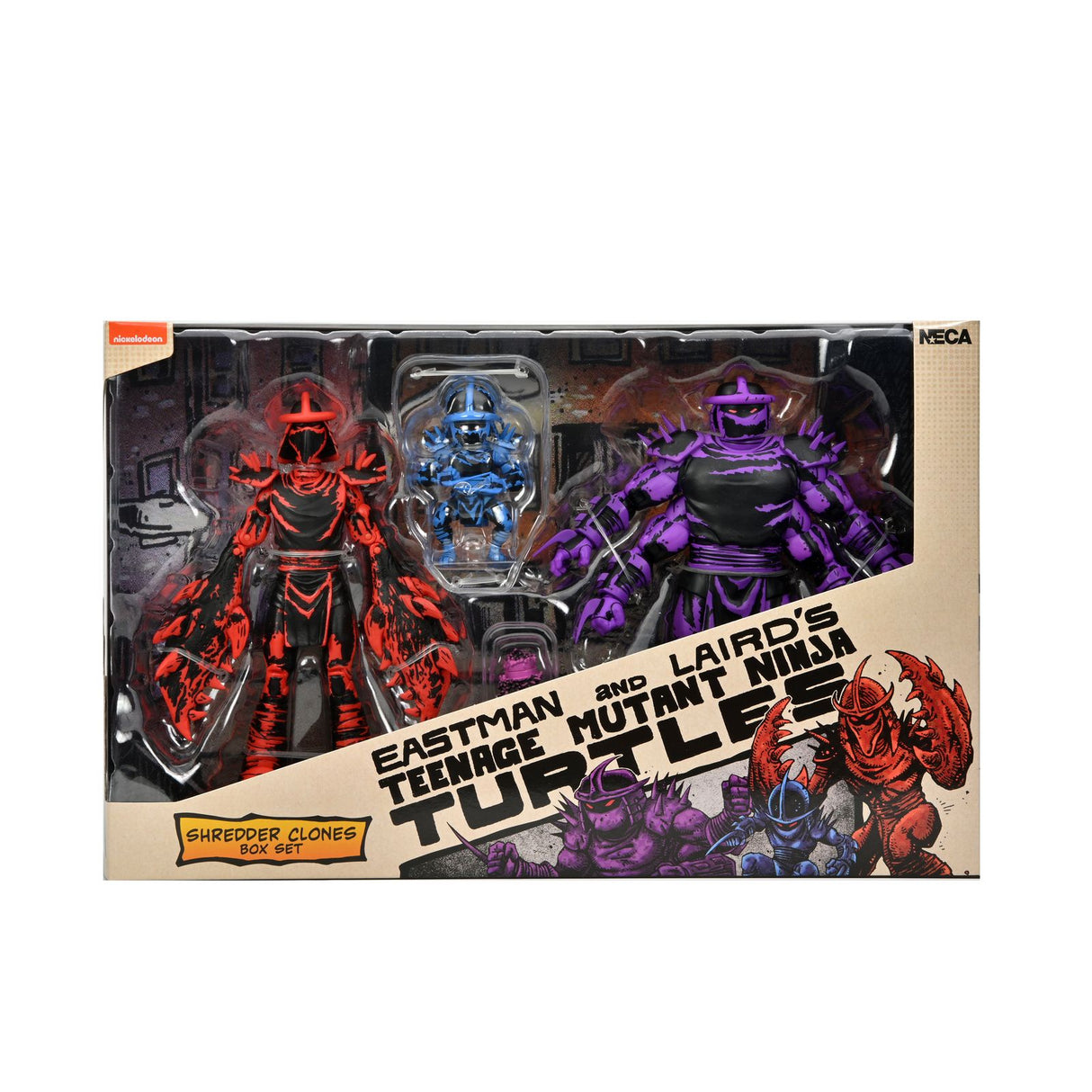 Set de Figuras Articuladas Shredder Clones 18 cm - Teenage Mutant Ninja Turtles Mirage Comics