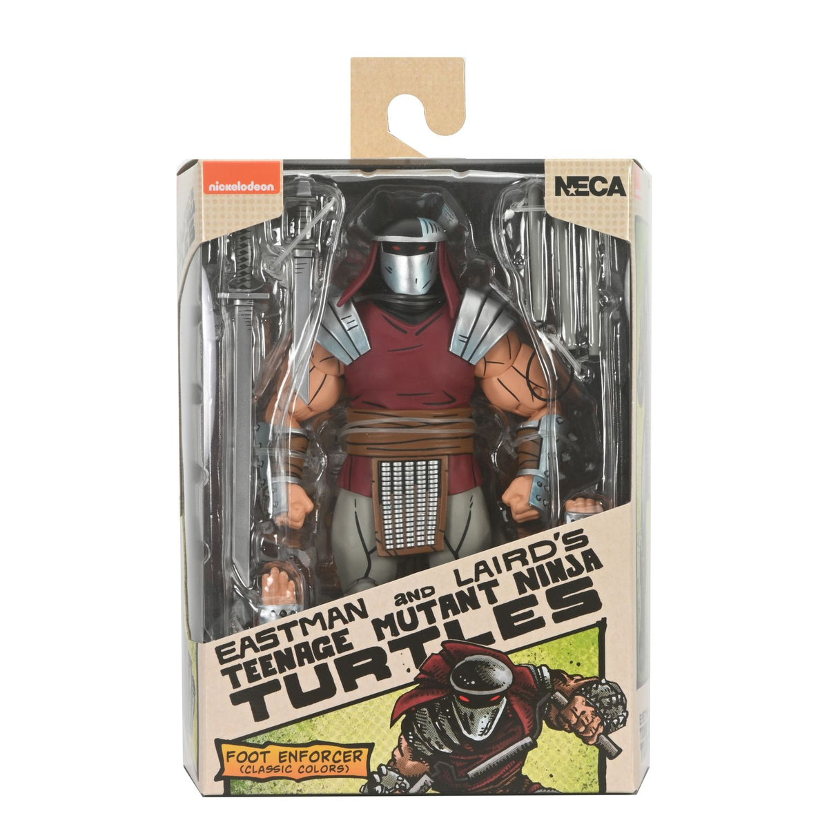 Figura NECA Foot Enforcer Classic Colors 18 cm - Teenage Mutant Ninja Turtles