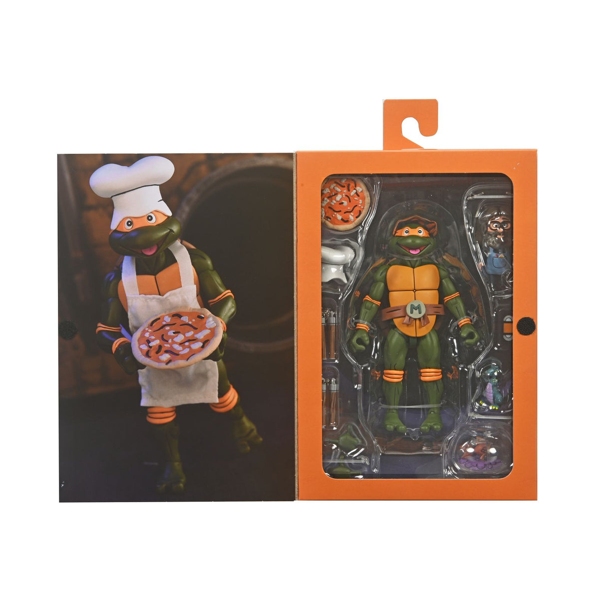 Figura de Colección Ultimate Michelangelo 18 cm NECA - Teenage Mutant Ninja Turtles