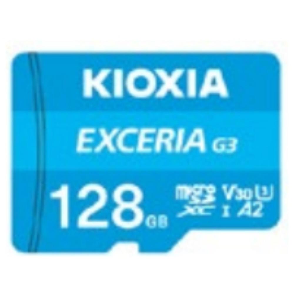 Tarjeta MicroSD Kioxia Exceria G3 128GB UHS-I V30 para 4K