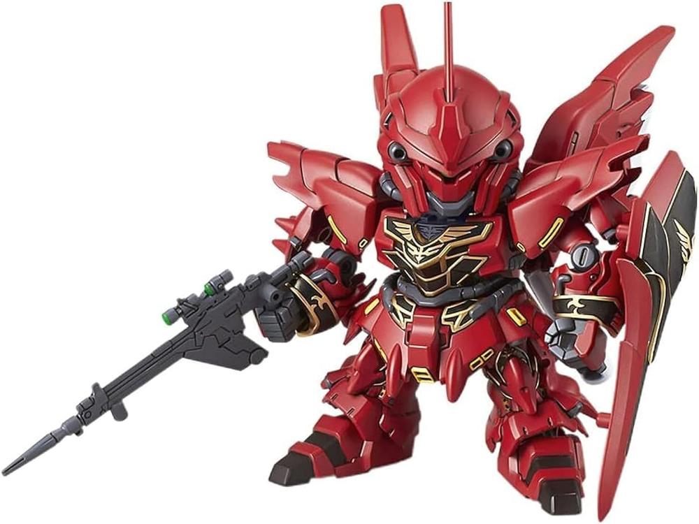 Maqueta SD Gundam EX-Standard Sinanju - Fácil Montaje y Detalles Asombrosos