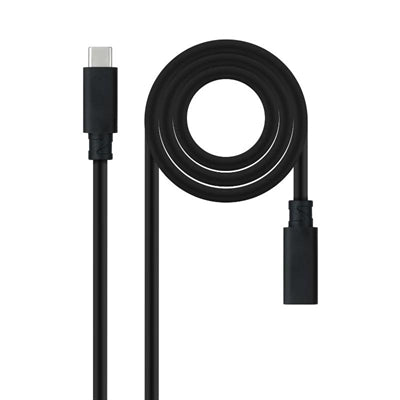 Cable Nanocable USB-C 3.2 Gen2x2 100W C/M-H 1,5 m