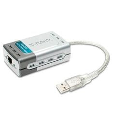 Adaptador D-Link DUB-E100 USB 2.0 a Ethernet 10/100 Mbps para MacBook Air y Ultraportátiles