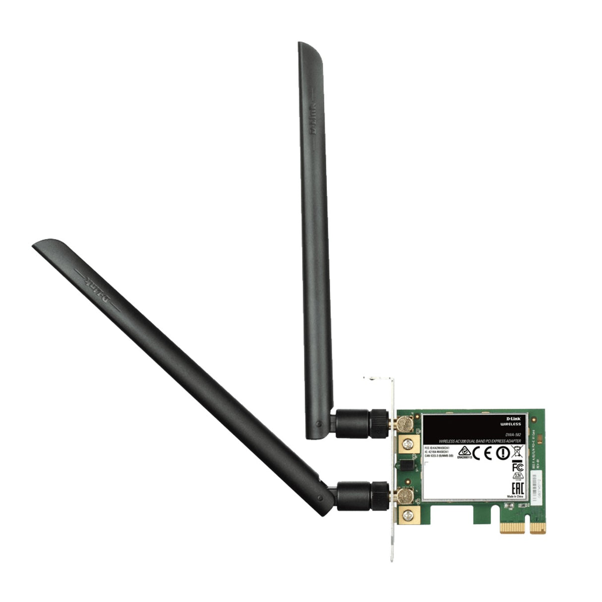 Adaptador WiFi AC1200 Dual Band PCI Express de D-Link