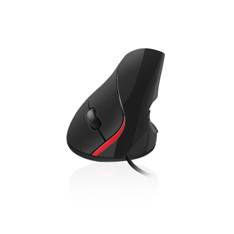 Ratonero Ergonómico Vertical Ewent EW3156 USB 2.0 - 1000 DPI - Negro