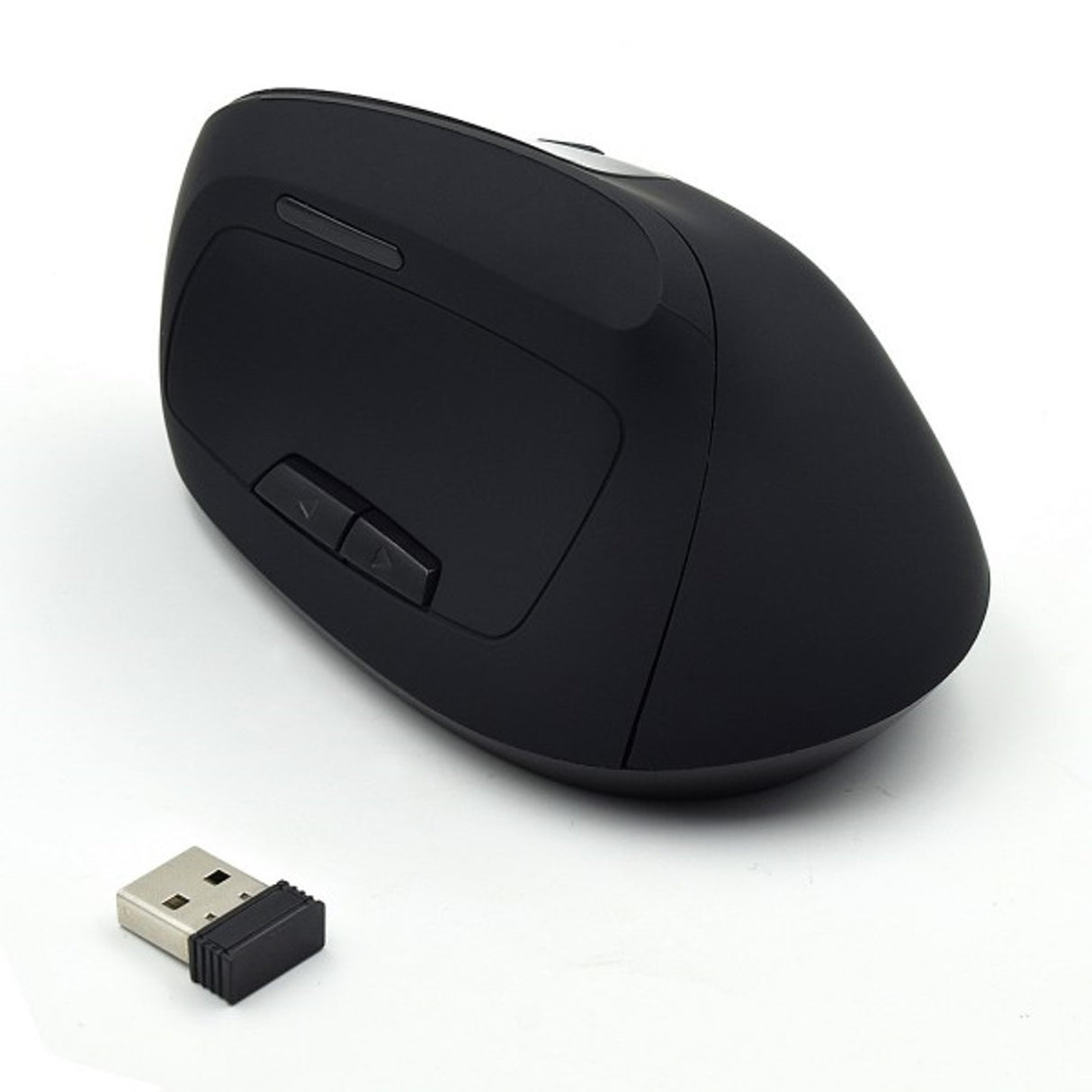 Ratón Vertical Ergonómico Inalámbrico Ewent EW3158 - 1600 DPI - Negro