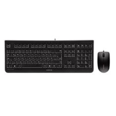 Teclado y Ratón Cherry DC 2000 USB Negro - Ergonomía Profesional y Alta Durabilidad