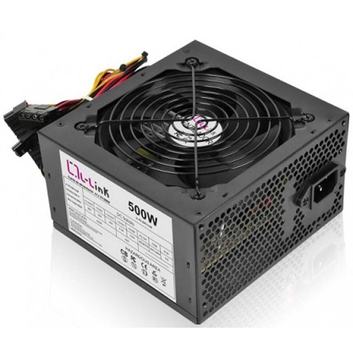 Fuente de Alimentación L-Link ATX 500W Ultra Silenciosa 12cm