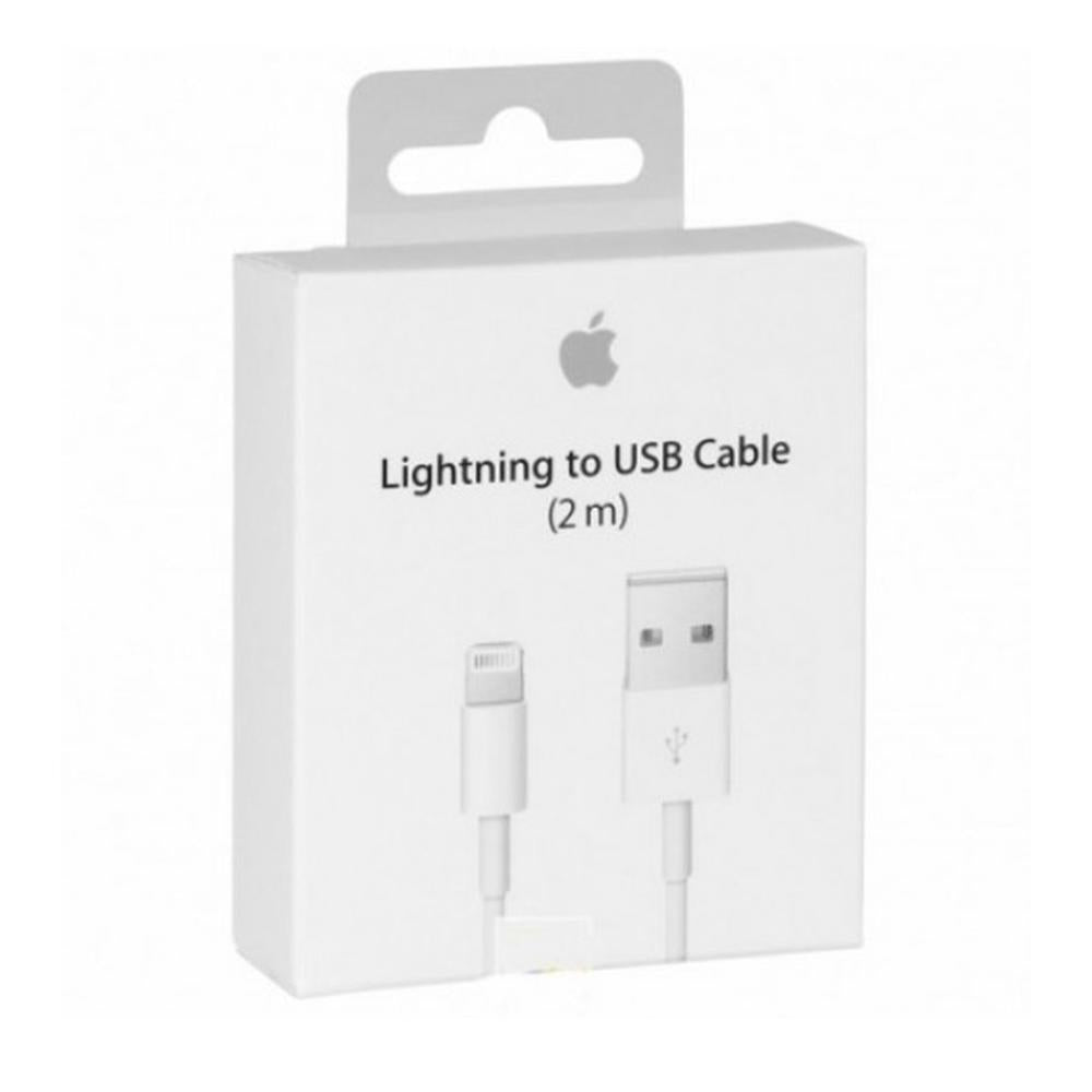 Adaptador Apple Lightning a USB Macho 2m - Conectividad Rápida para Dispositivos iOS
