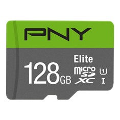 Tarjeta de memoria microSD PNY Elite Performance 128GB Clase 10 UHS-I U1