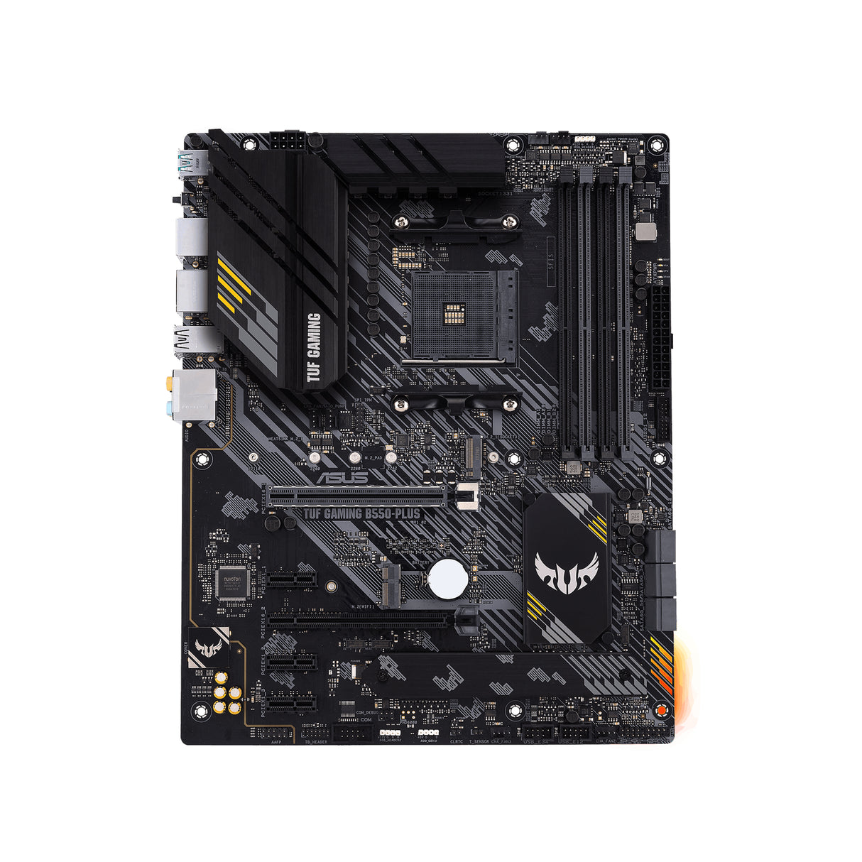 Placa Base Asus TUF Gaming B550-Plus ATX para AMD Ryzen - Rendimiento Máximo y Conectividad Avanzada