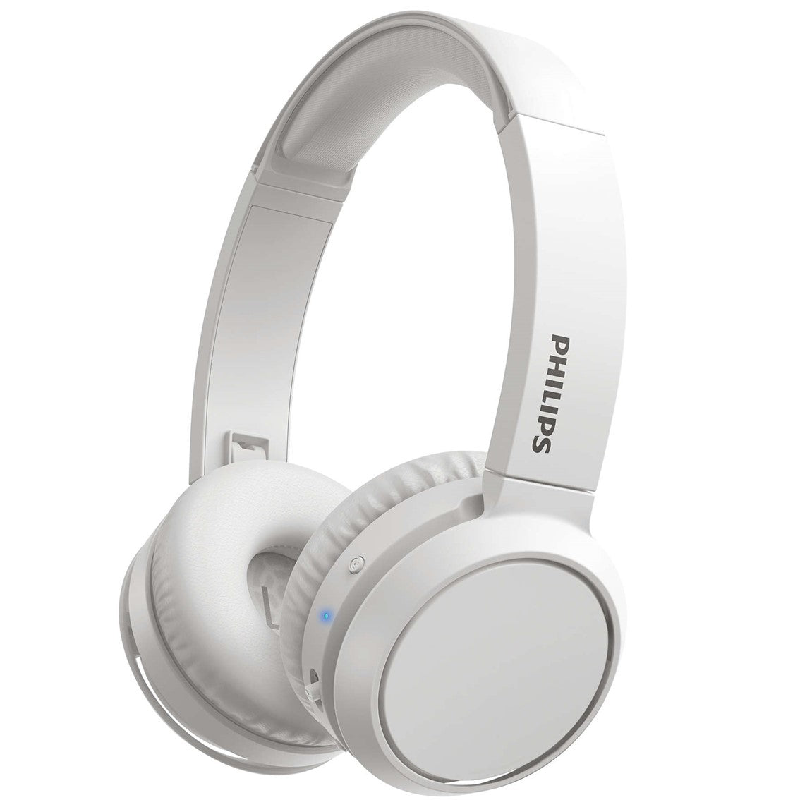 Auriculares Inalambricos Philips TAH4205BK/00 Blanco BT con Diseño Plegable y Aislamiento de Sonido