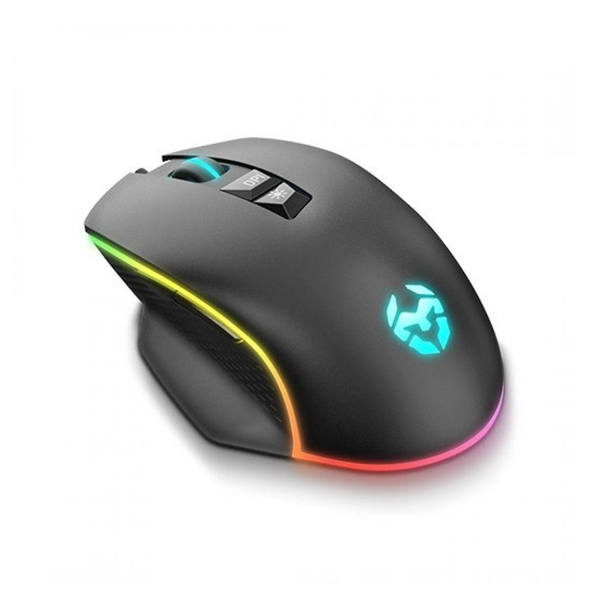 Ratón Krom Keos Gaming RGB 6400 DPI Ergonomico USB