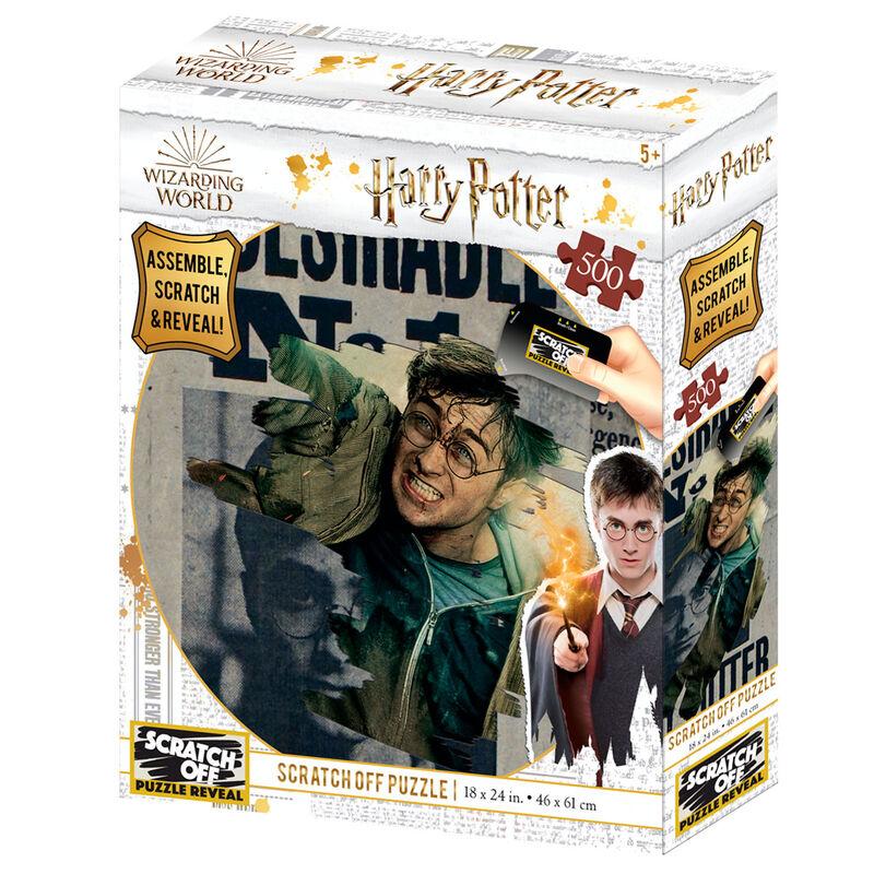 Puzzle para rascar Harry Potter - Carteles Wanted (500 Piezas)