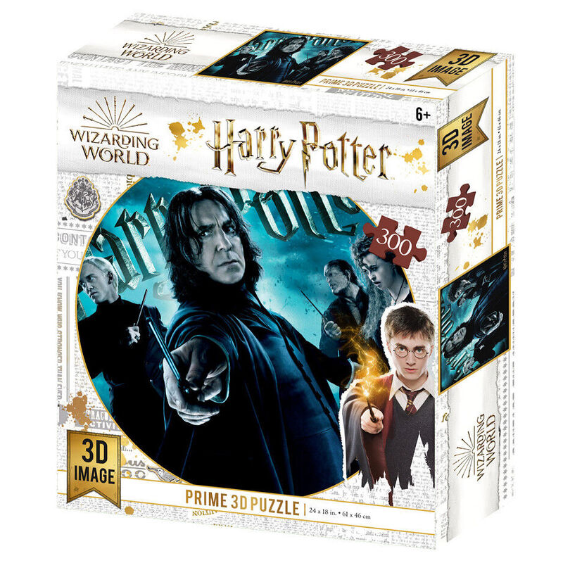 Puzzle 3D Lenticular Miembros Ilustres de Slytherin - 300 Piezas