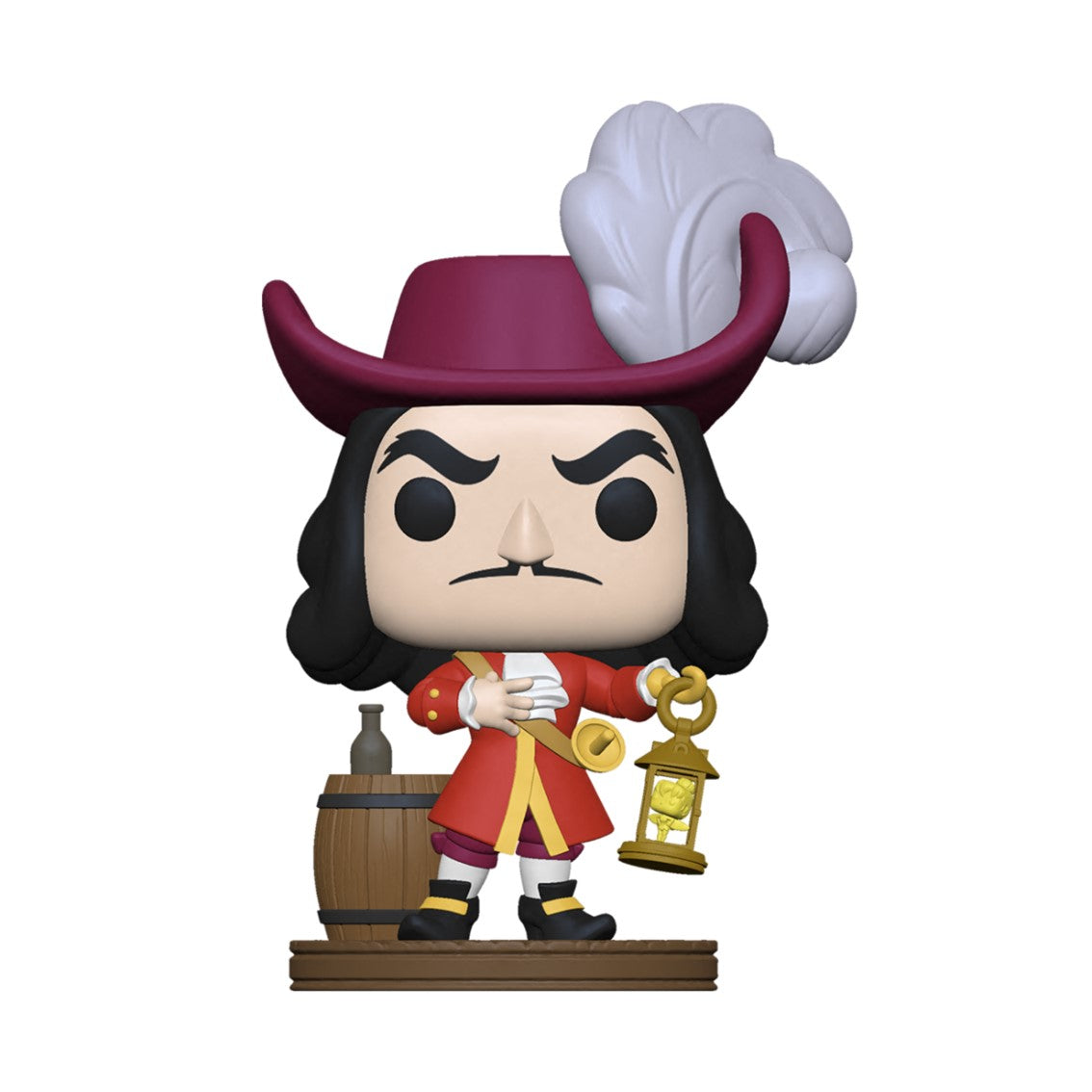 Funko Pop Disney Villanos: Capitán Garfio de Peter Pan - 9 cm