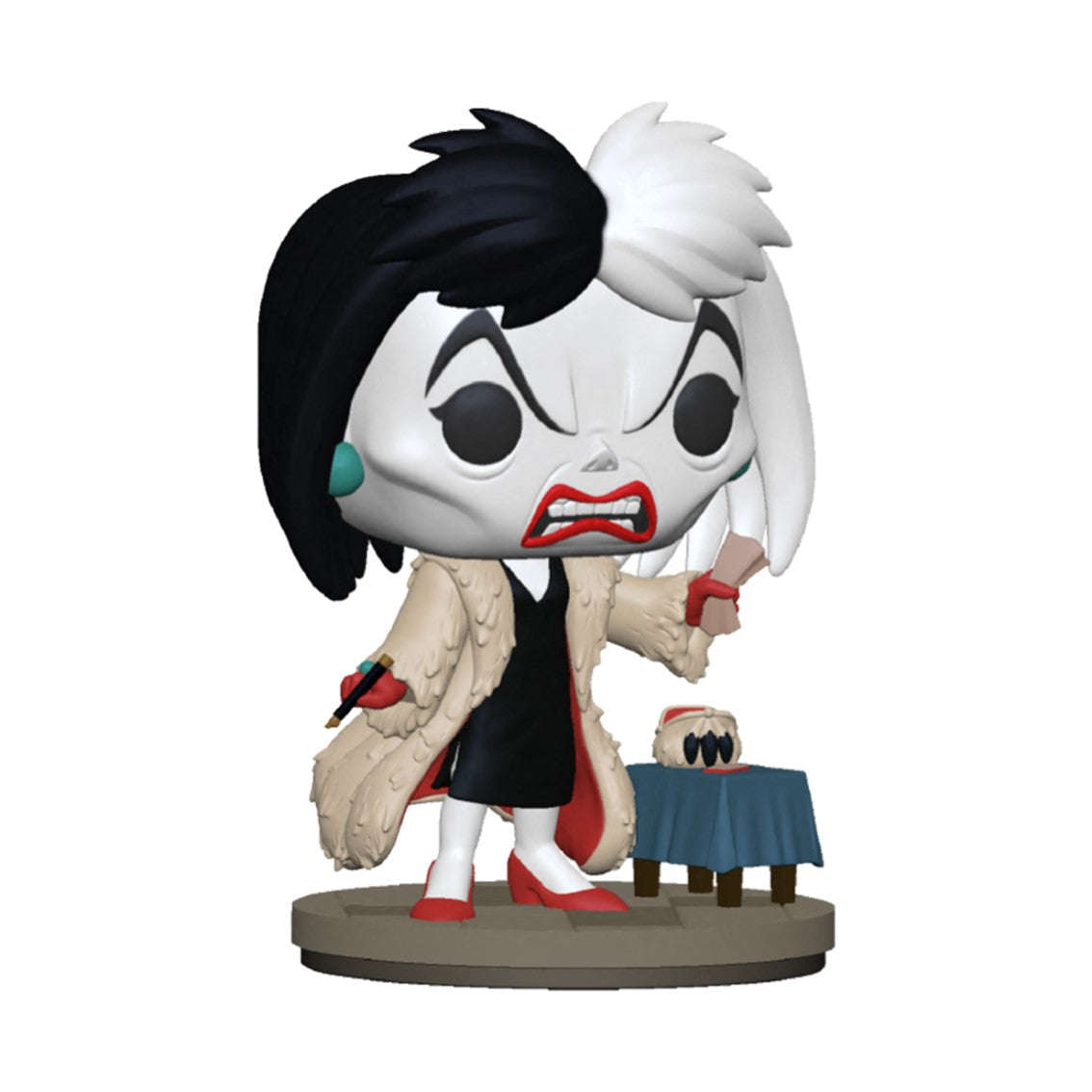 Funko Pop Disney Villanos: Cruella de Vil 57349 - 9 cm Vinyl Figure