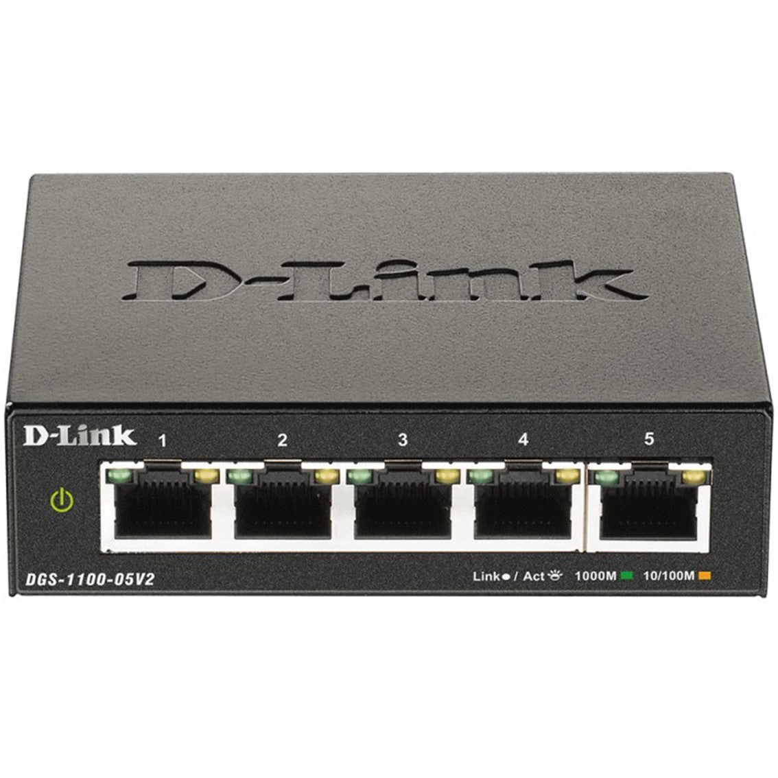 Interruptor Gestionado D-Link 5 Puertos EasySmart Gigabit Ethernet