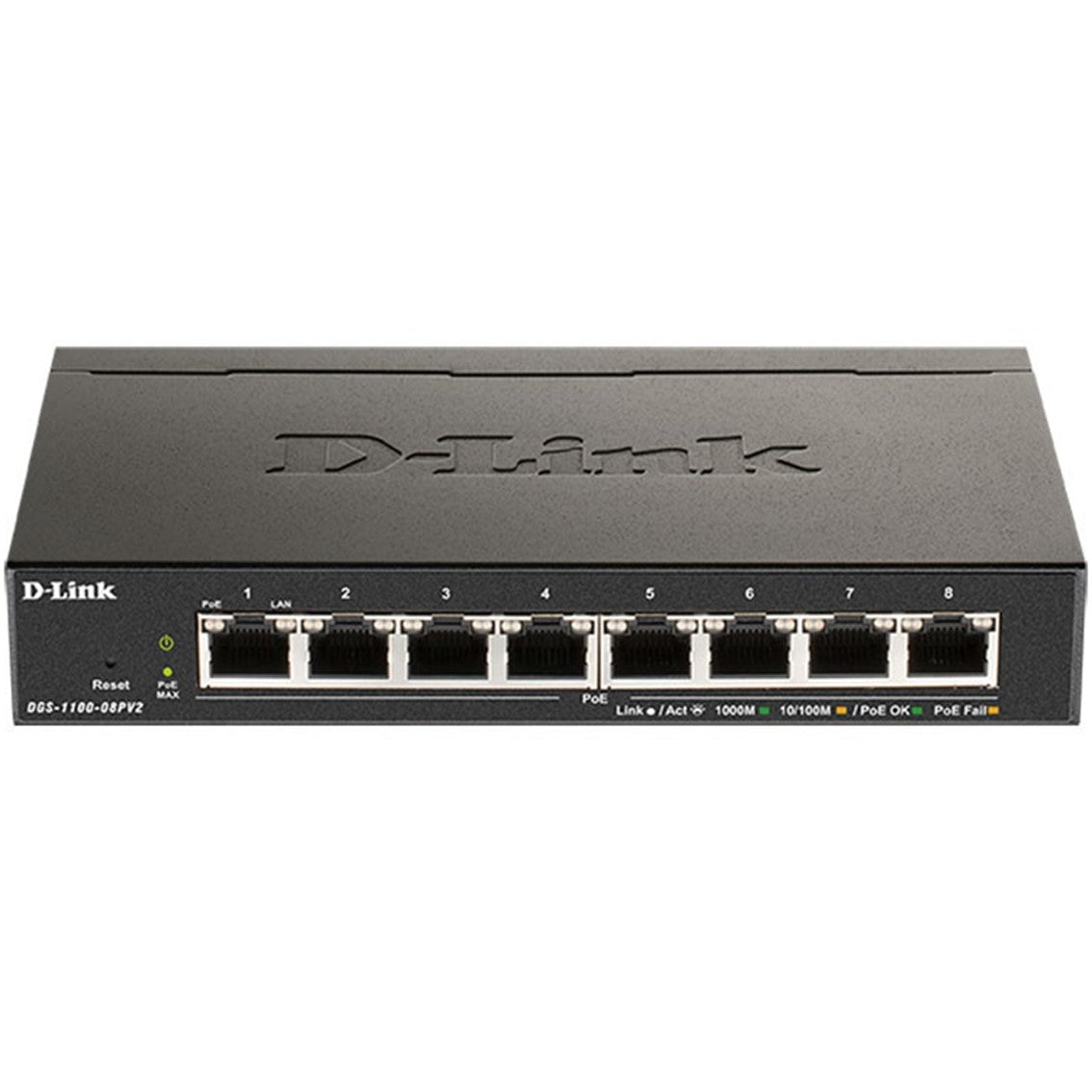 Switch D-Link Gestionado de 8 Puertos PoE EasySmart 64W