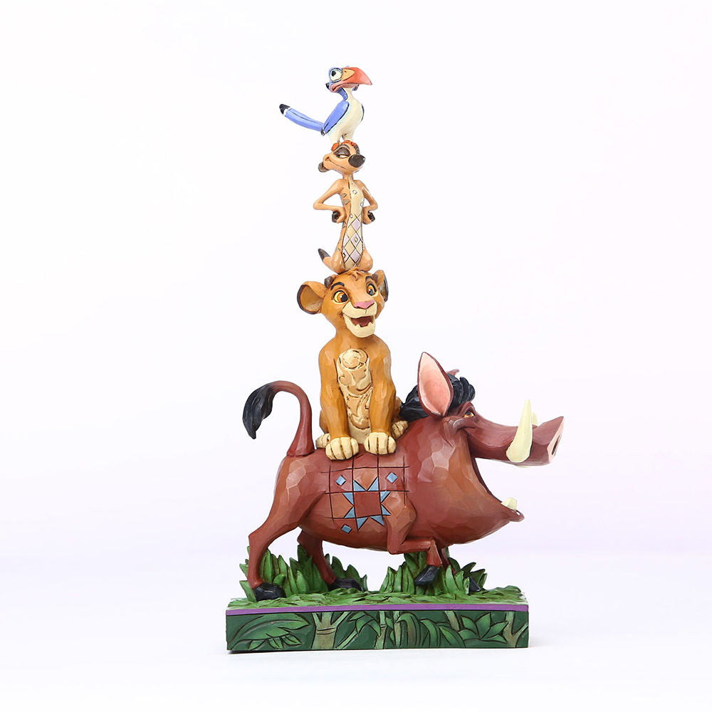 Tótem Enesco El Rey León - Figura Hecha y Pintada a Mano de 20 cm
