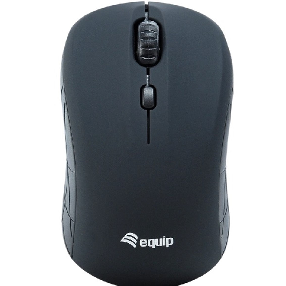 Mouse Óptico Mini Equip Inalámbrico 1600 DPI Negro con Receptor Nano USB