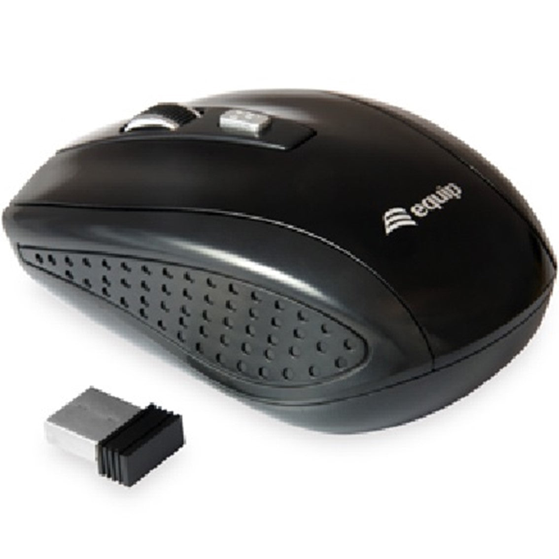 Mouse Óptico Inalámbrico 2.4GHz - 1600 DPI, Diseño Compacto y Ergonómico