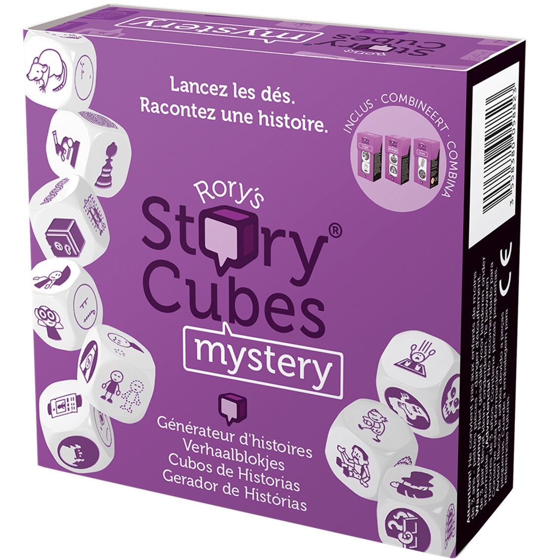 Story Cubes: Mystery - Juego de mesa (+8 años)