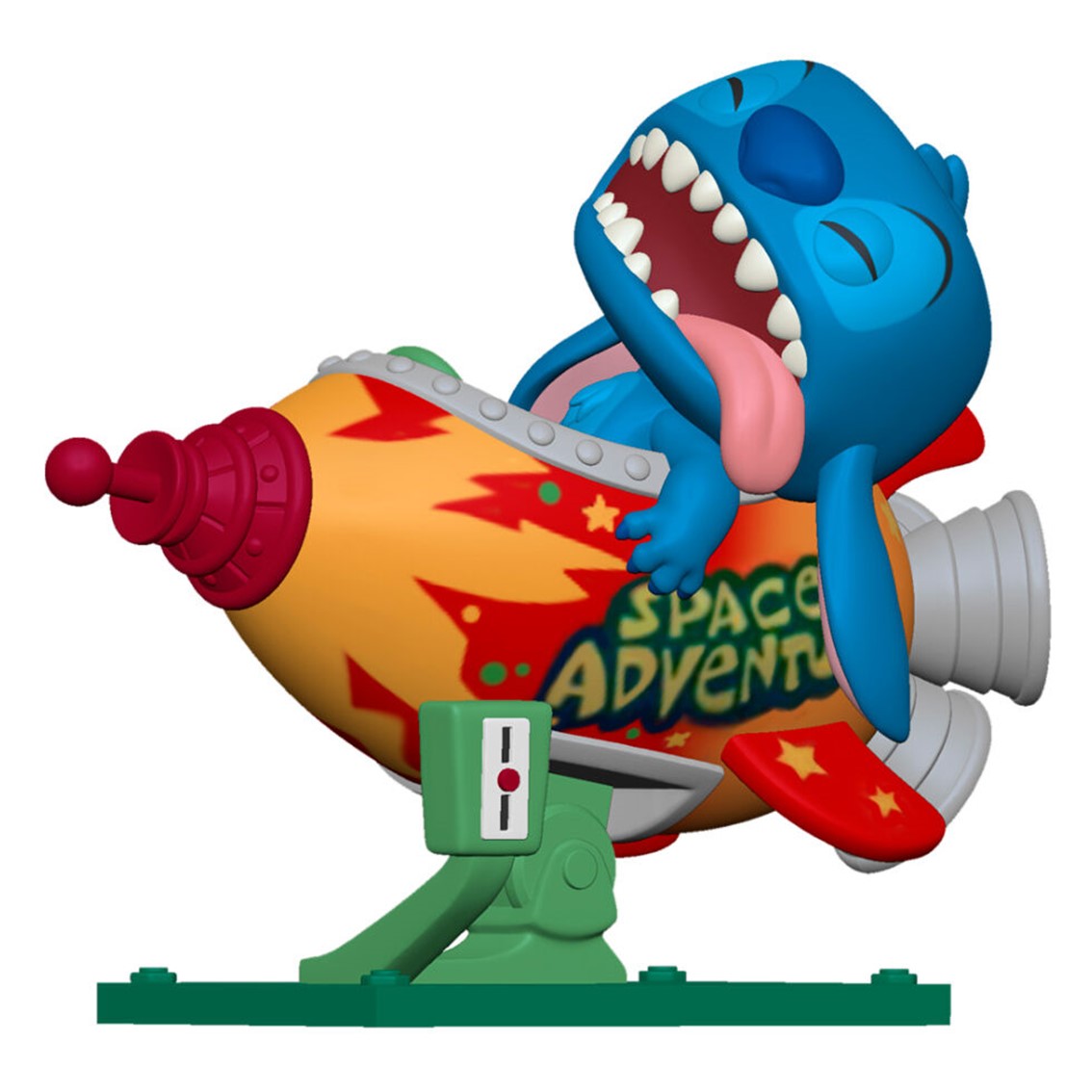 Figurita Funko Pop Rides Disney – Stitch en Cohete 15 cm