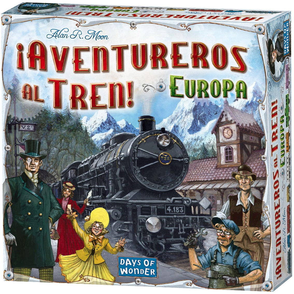 Aventureros al tren! Europa - Juego de mesa (+8 años) (Español)