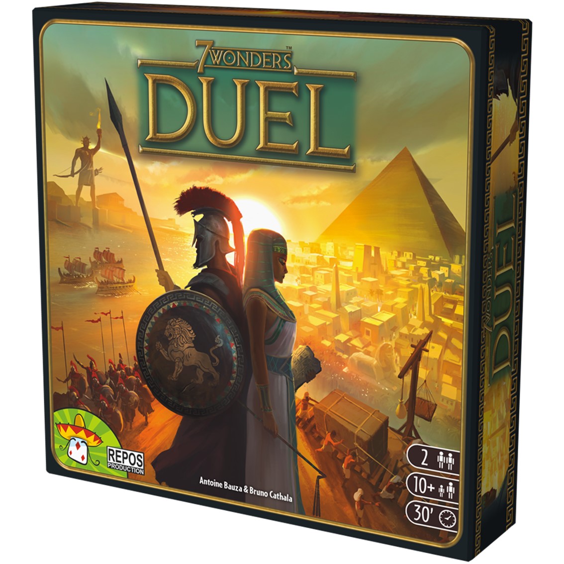 7 Wonders: Duel - Juego de Mesa Estratégico para 2 Jugadores