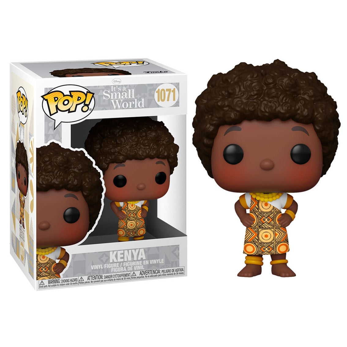 Funko Pop Disney Small World Kenia - Figura de Vinilo 9 cm