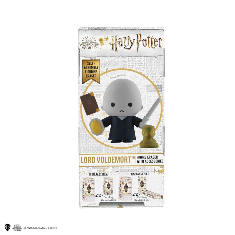 Borradores en forma de figura de Lord Voldemort - Cinereplicas (Pack de 10)