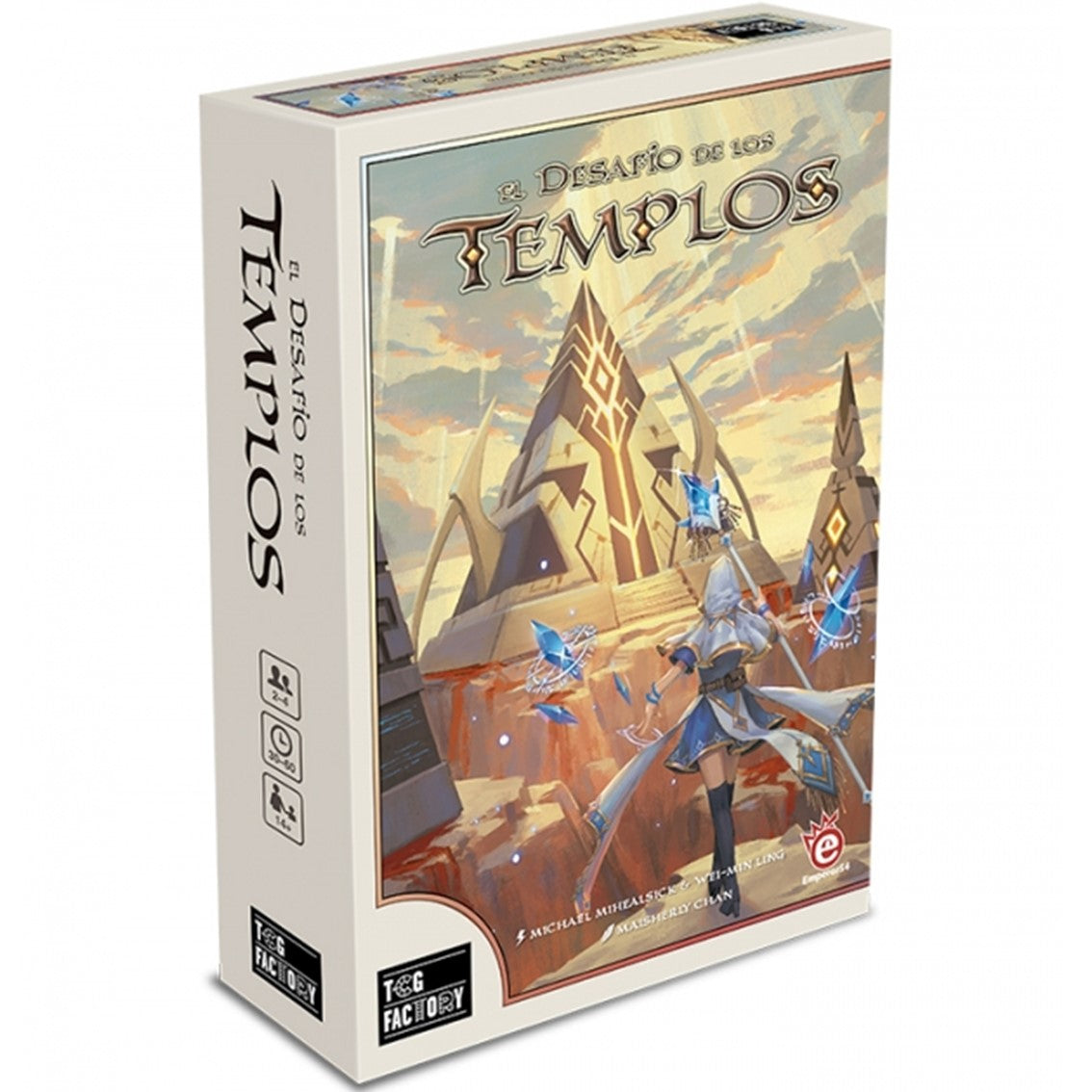 El desafío de los templos - Juego de mesa (+13 años) (Español)