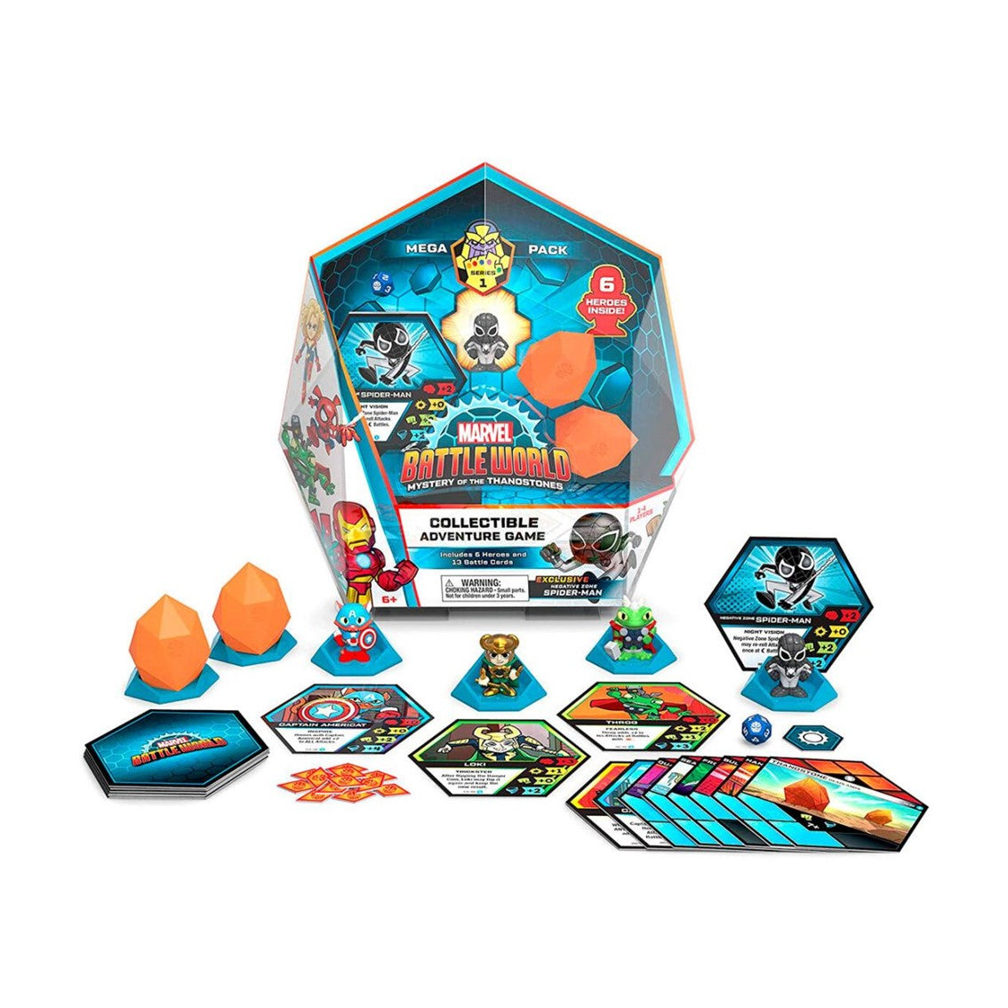 Mega Pack Funko Battleworld Marvel Temporada 1 - Spider-Man