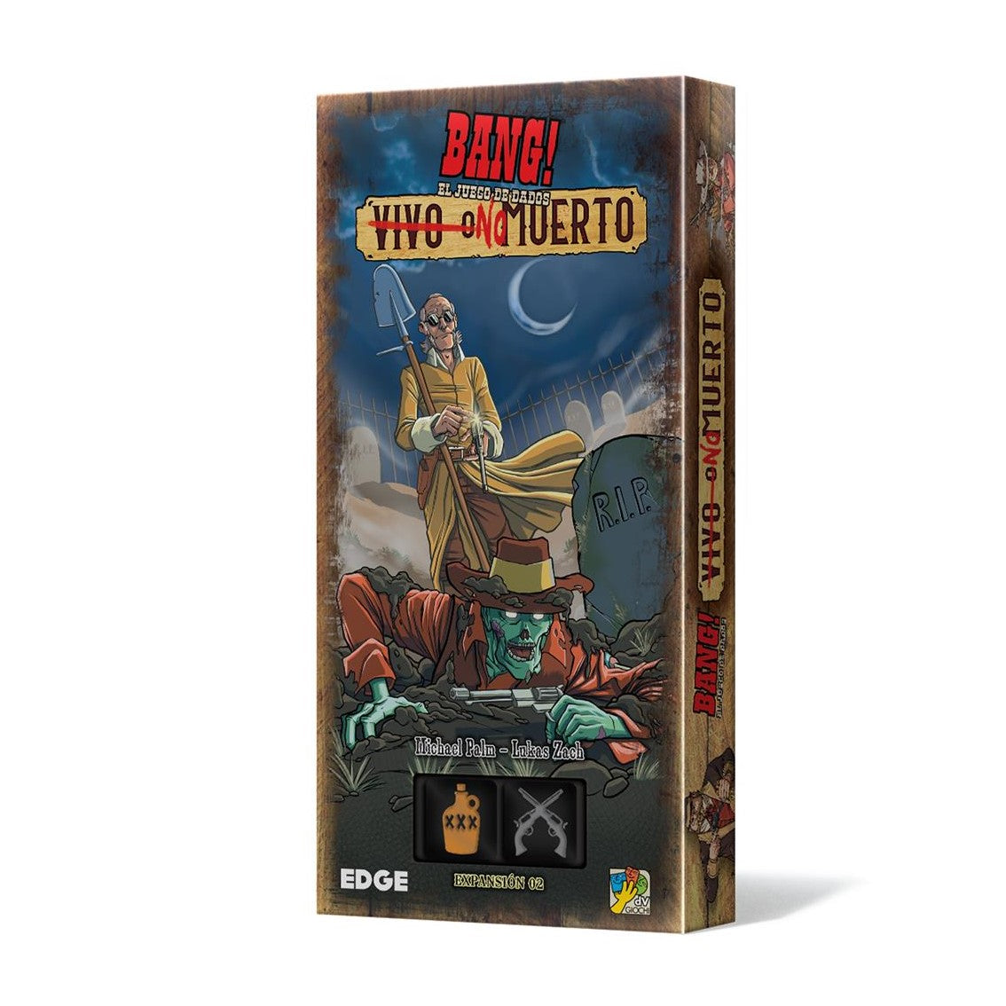 Bang! El juego de dados: Vivo o No Muerto - Juego de mesa (+8 años) (Español)
