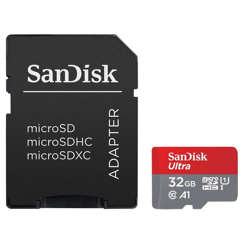 Tarjeta de Memoria SanDisk Ultra 32GB microSDHC UHS-I - Velocidad 120 MB/s