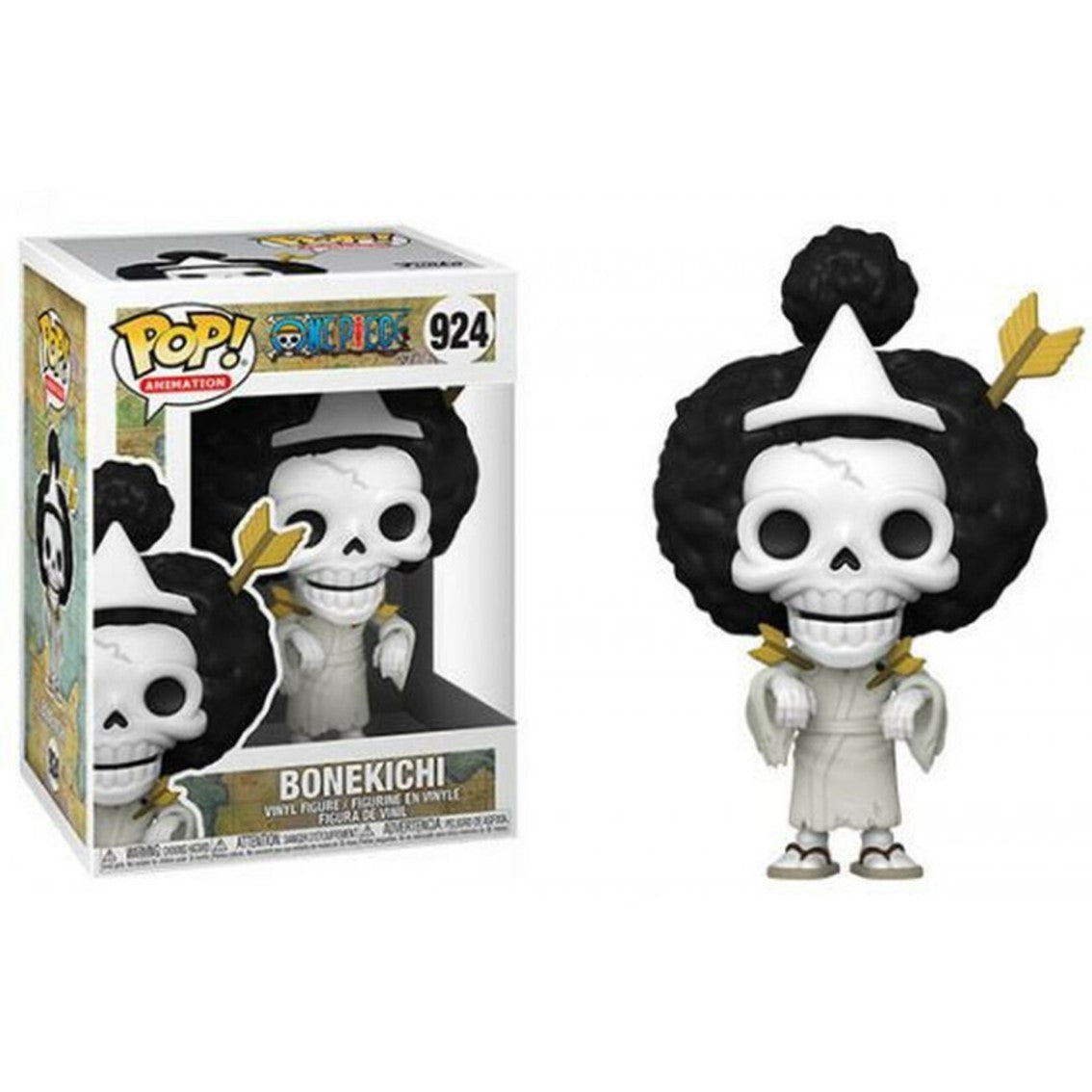 Figura de Vinilo Brook de One Piece - 9 cm con Caja Original